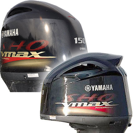 DD26 Fishing Housse moteur ventilée compatible avec Yamaha SHO V200-250hp 2010- 2020 modèles année