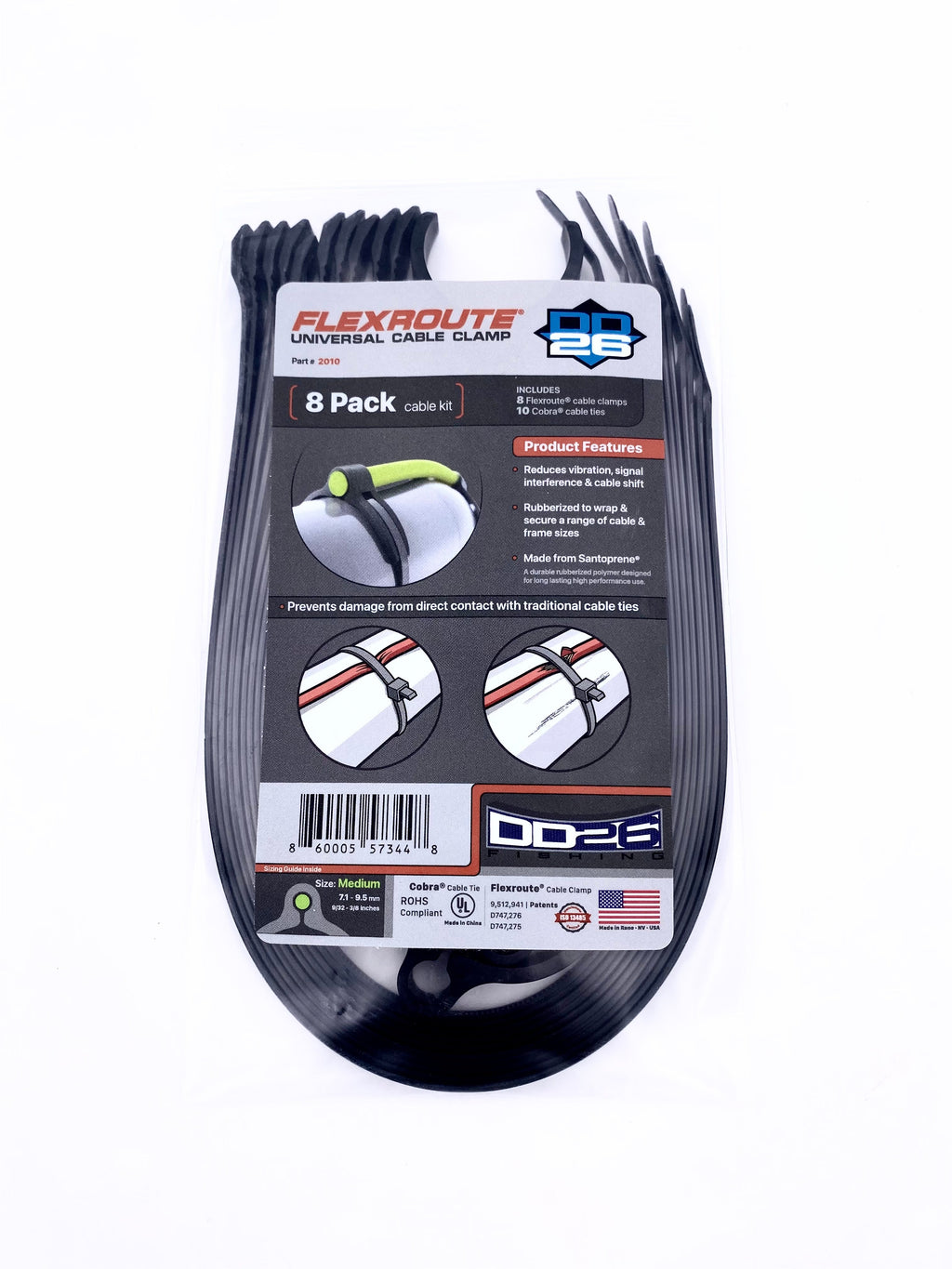 DD26 Fishing FLEXROUTE KIT DE PINCES À CÂBLE