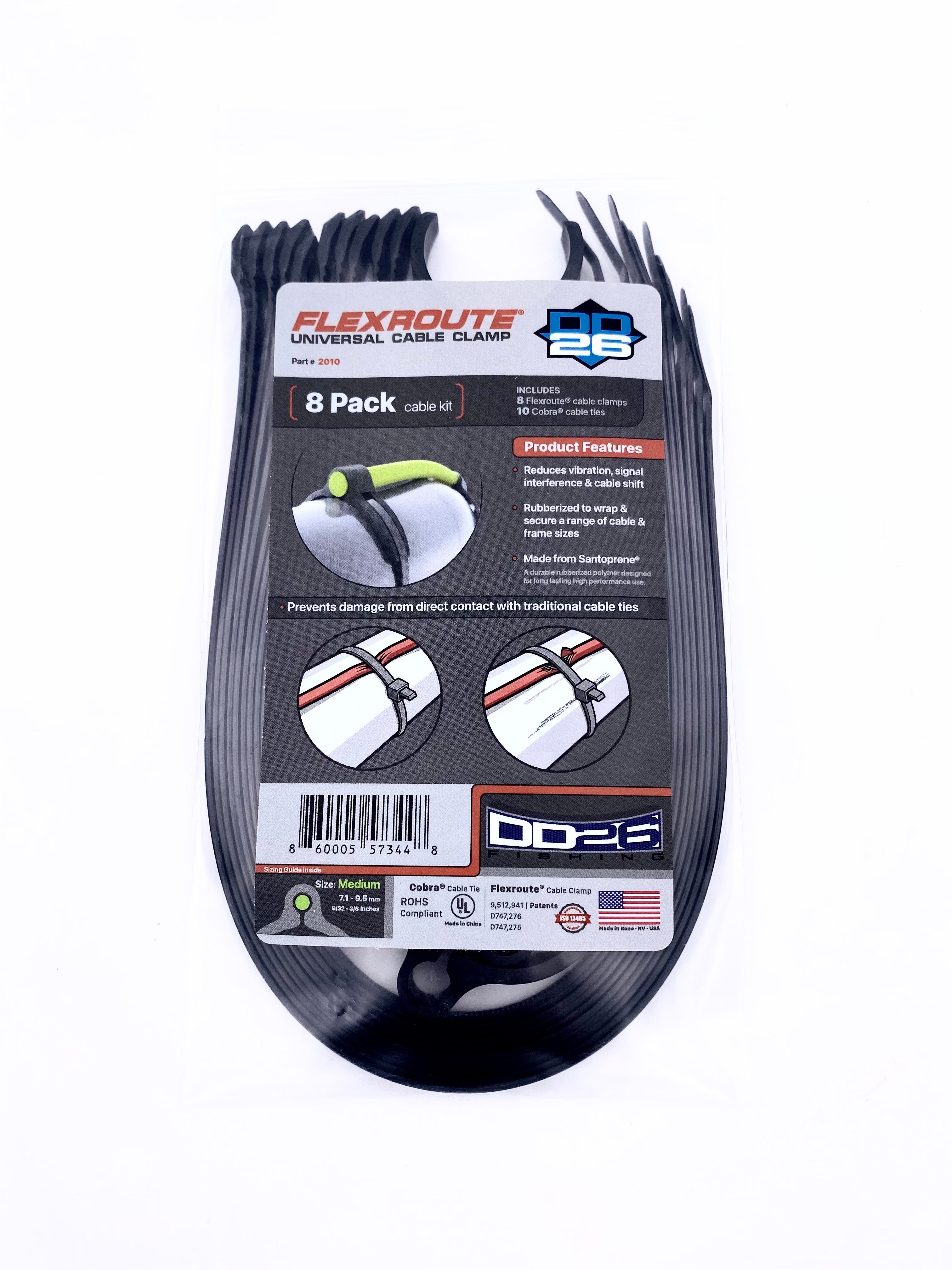 DD26 Fishing FLEXROUTE KIT DE PINCES À CÂBLE