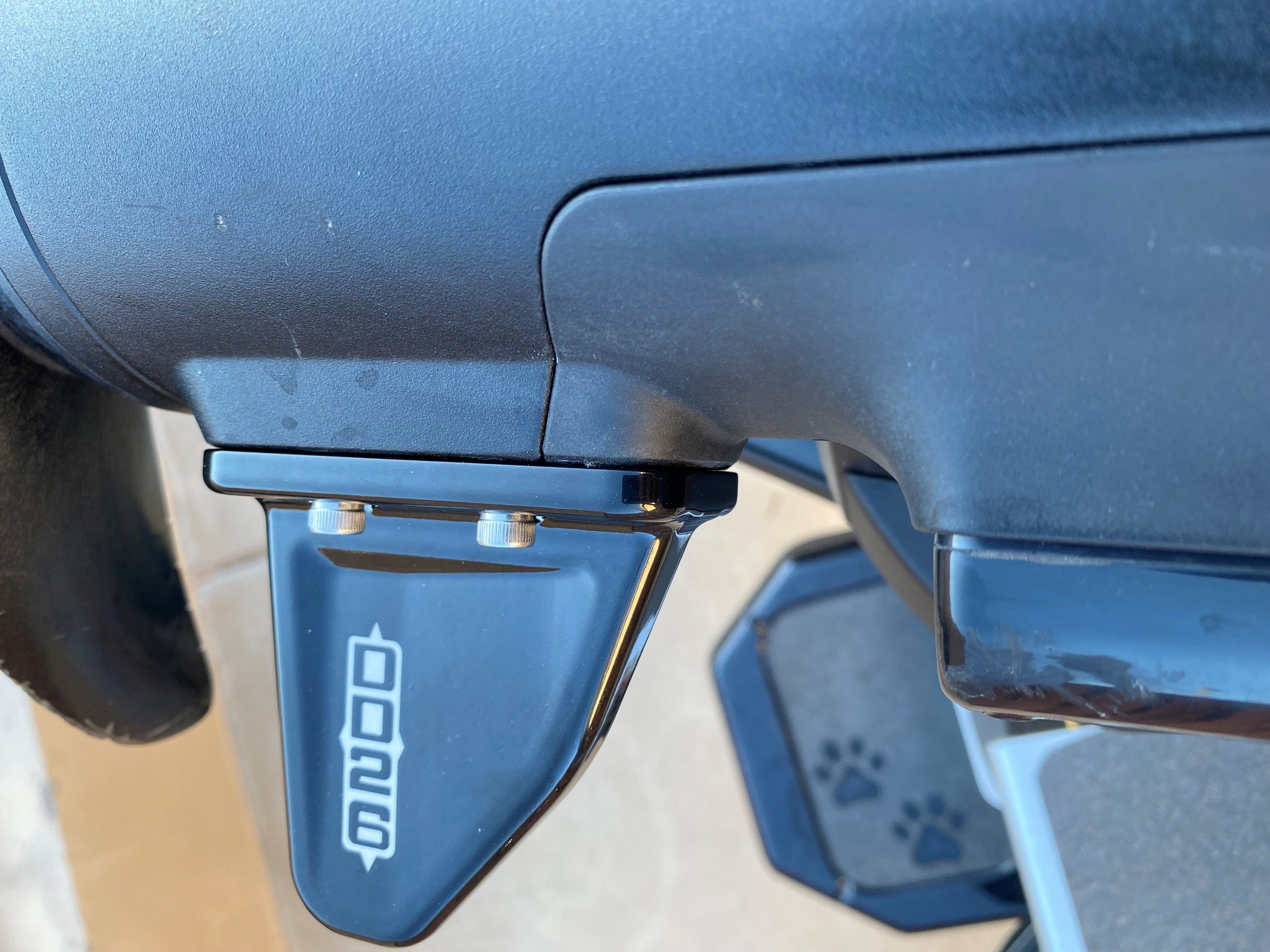 DD26 Fishing Aileron en aluminium usiné compatible avec Garmin Force (with built in sonar) Trolling Motor