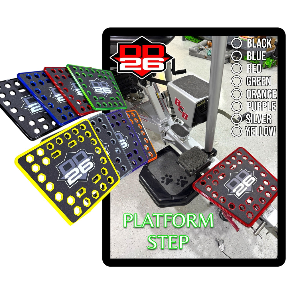 DD26 Fishing Marche-plateforme en aluminium usiné