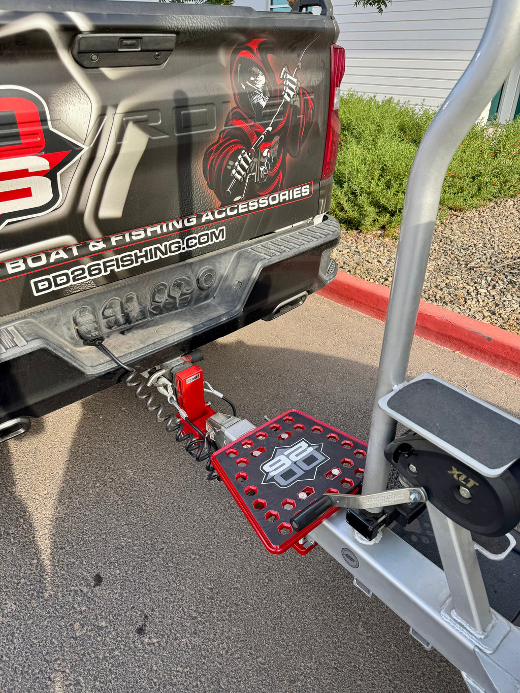 DD26 Fishing Marche-plateforme en aluminium usiné