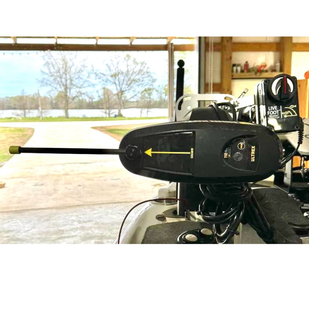 DD26 Fishing Live Pointer Kit de bras directionnel sonar avant pour moteur de traîne