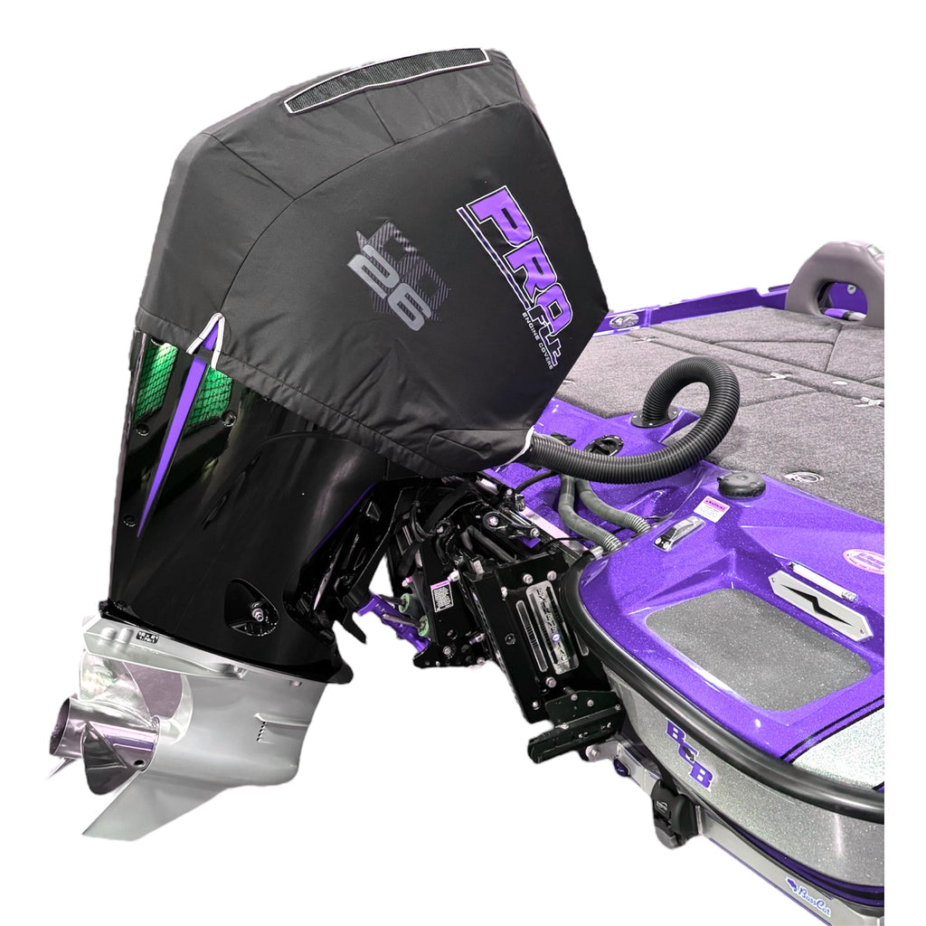PRO Fit Housse moteur by DD26 Fishing compatible avec le Mercury 4-Stroke Pro XS 200-300, V8 Moteurs