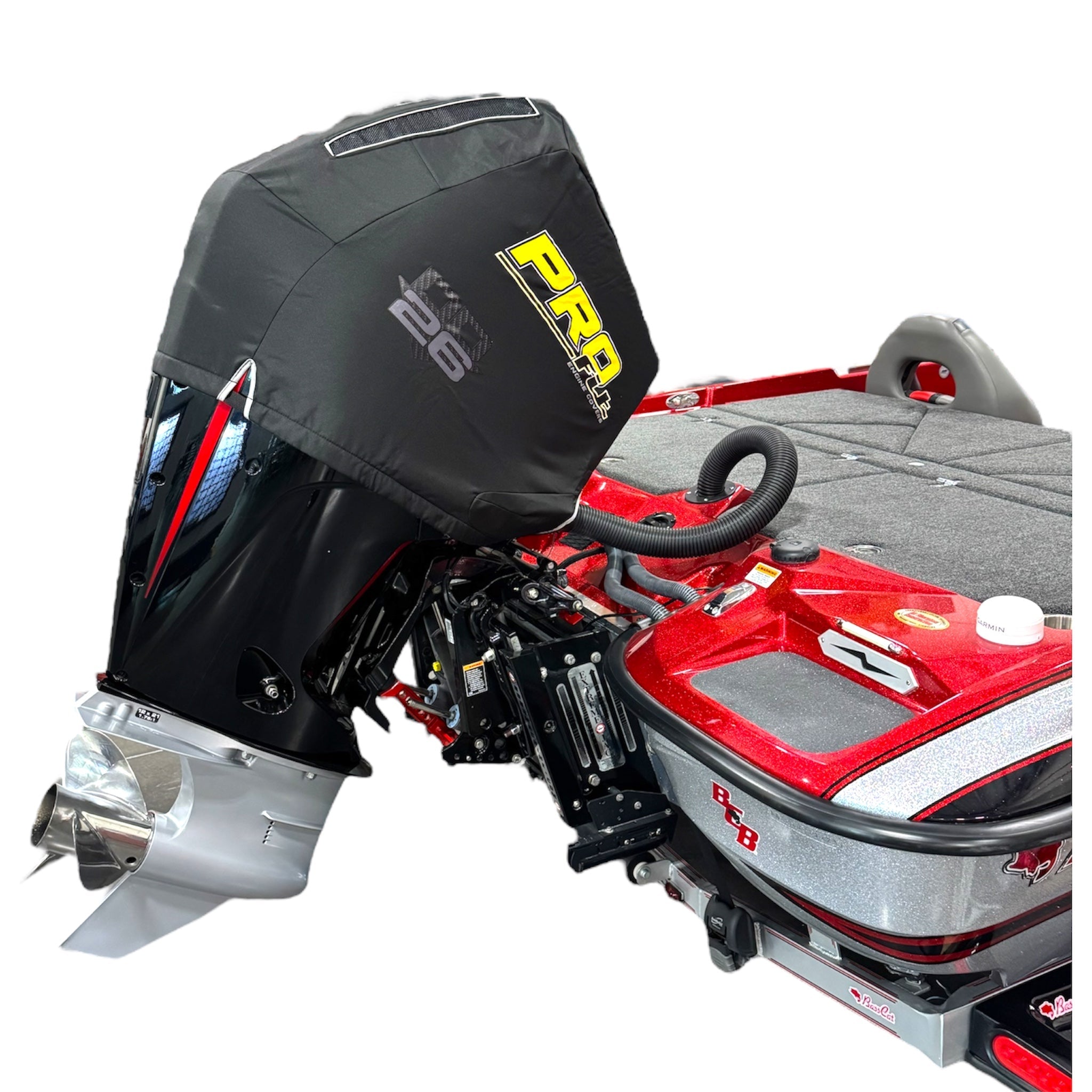 PRO Fit Housse moteur by DD26 Fishing compatible avec le Mercury 4-Stroke Pro XS 200-300, V8 Moteurs