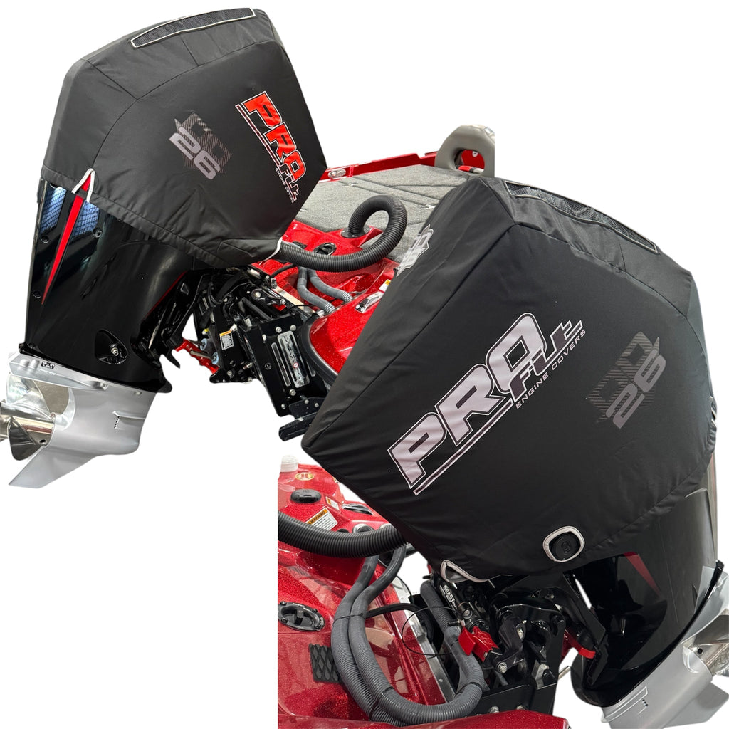 PRO Fit Housse moteur by DD26 Fishing compatible avec le Mercury 4-Stroke Pro XS 200-300, V8 Moteurs