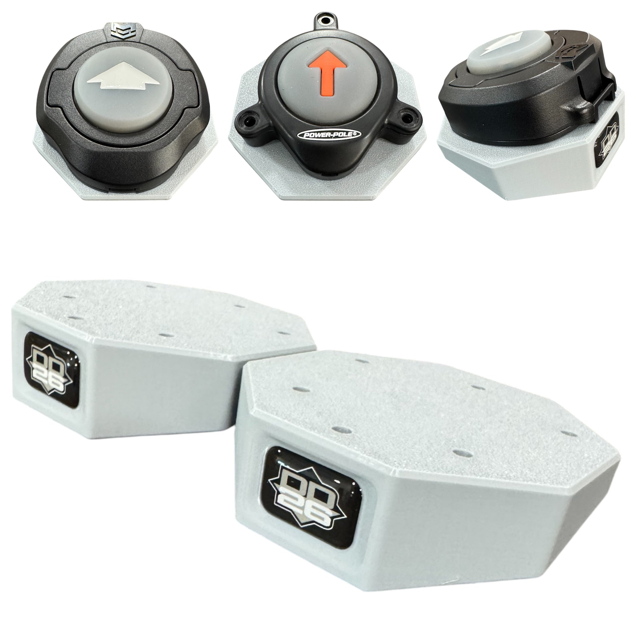 DD26 Fishing Rehausseur d'interrupteur au pied for Interrupteurs au pied d'ancre eau peu profonde