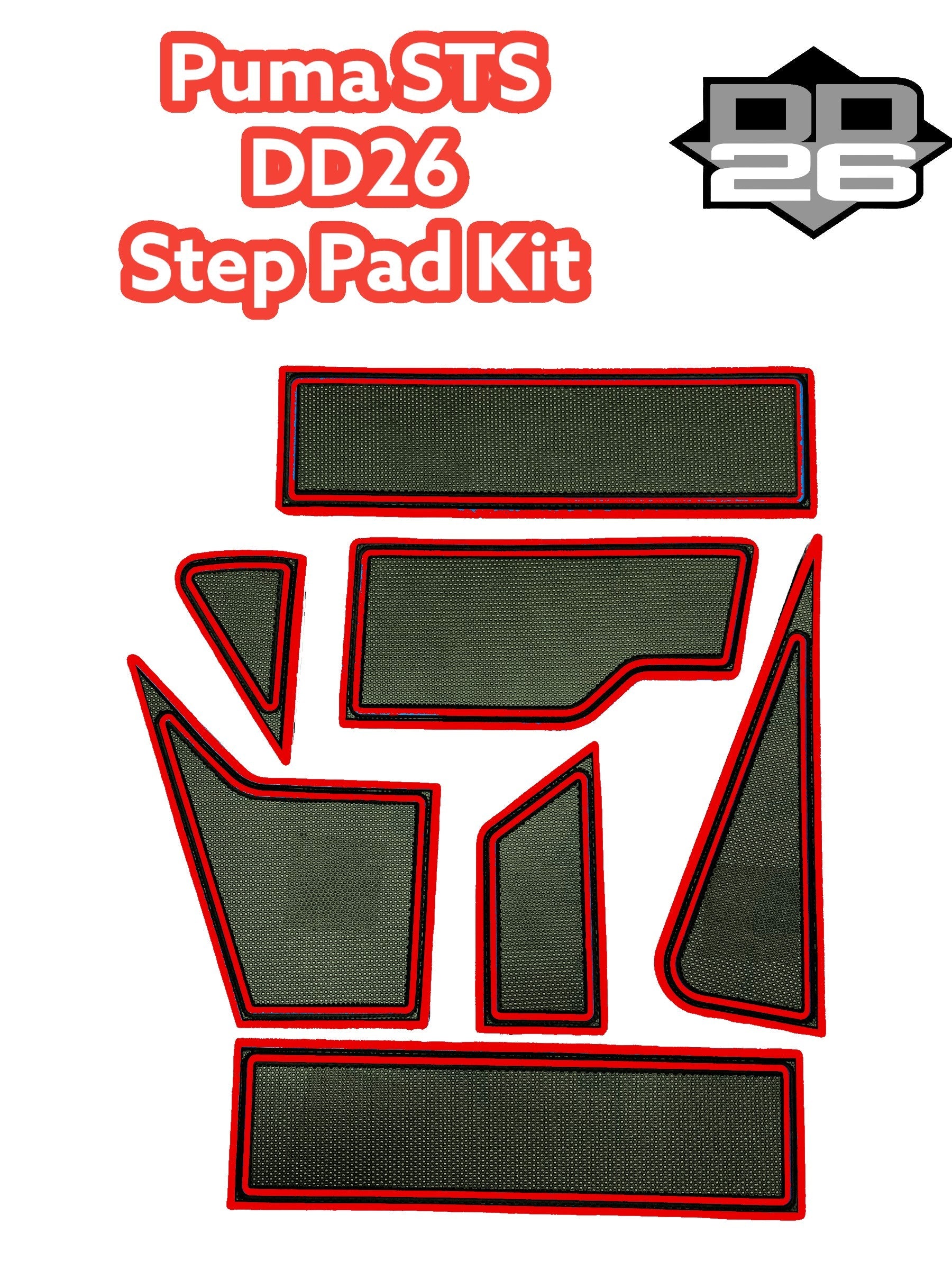 Bass Cat Puma STS and Lynx STS Kit de coussins de marche 7pc